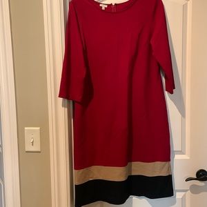 Talbots nice red dress. Women’s 16